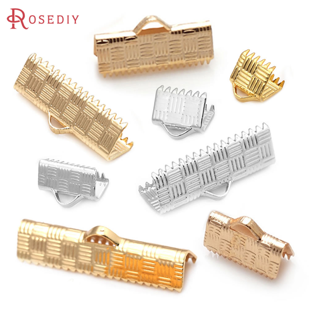 Jewelry Making Store - 10PCS 18K Gold Color Rope Ends