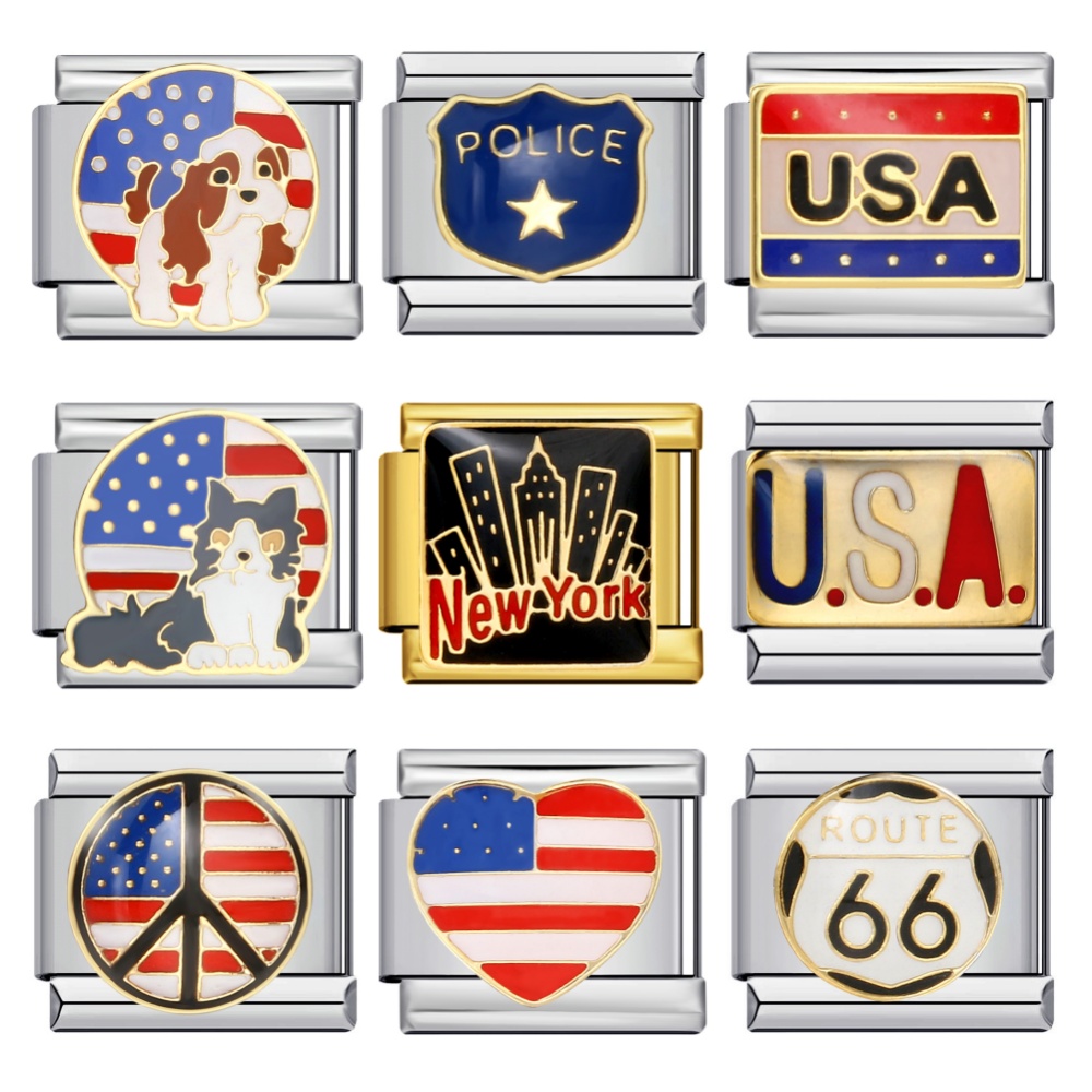 Jewelry Making York - 1pc New York USA World ​Route