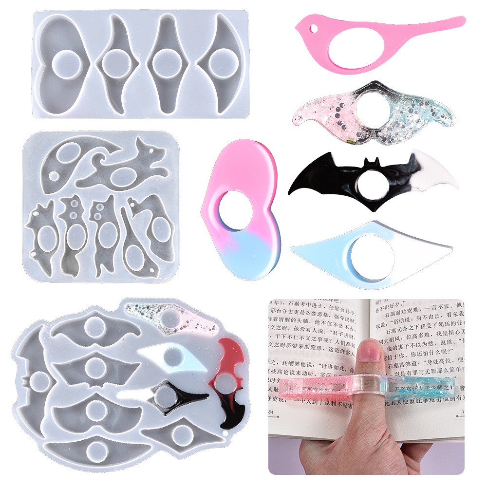 Jewelry Making Books - DIY Crystal Mirror Silicone Mold Multi-style