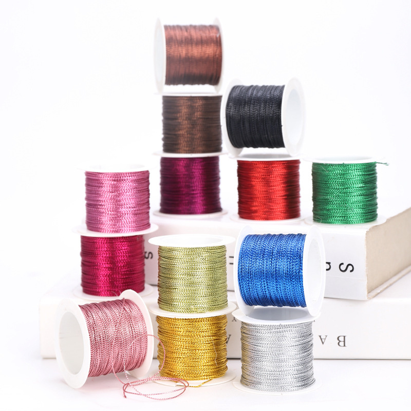 Knotting Cord Silk - 12 Colors 20 Meters 1mm Rope