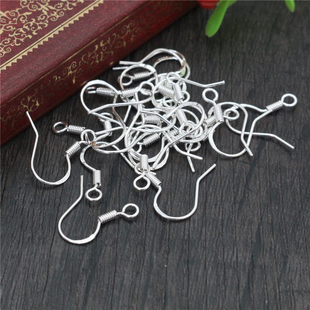 Jewelry Making Metal - 50pcs 16mm 925 Sterling Silver Plated