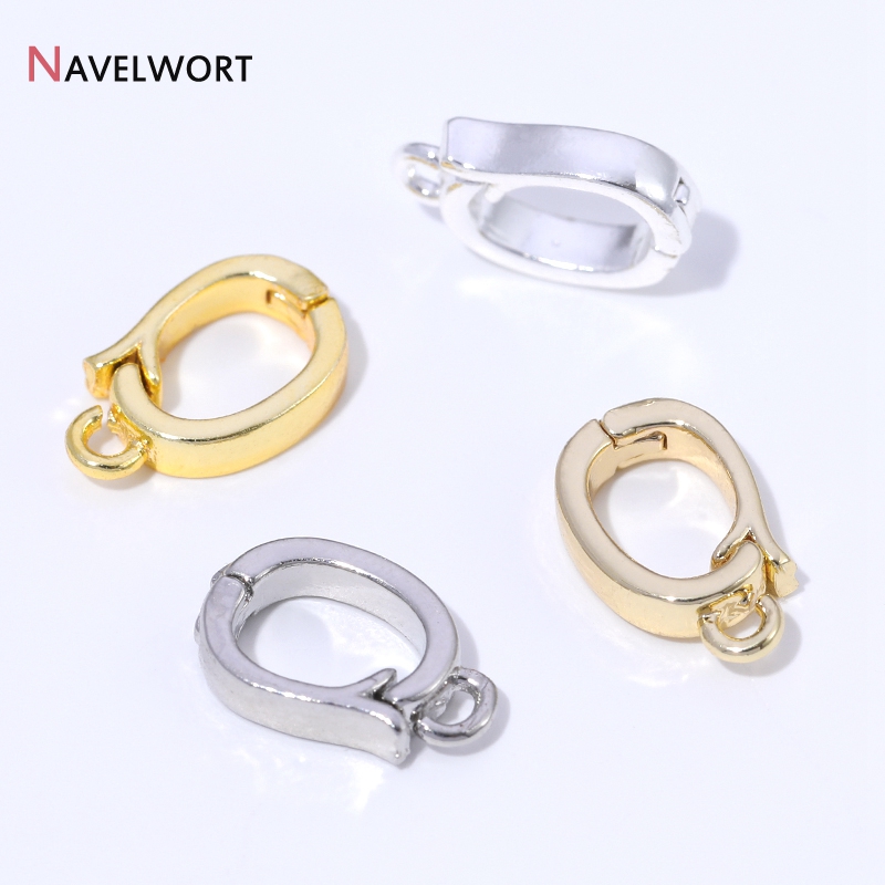 Jewelry Making Metal - 14K/18K Gold Plated Brass Metal Hinged