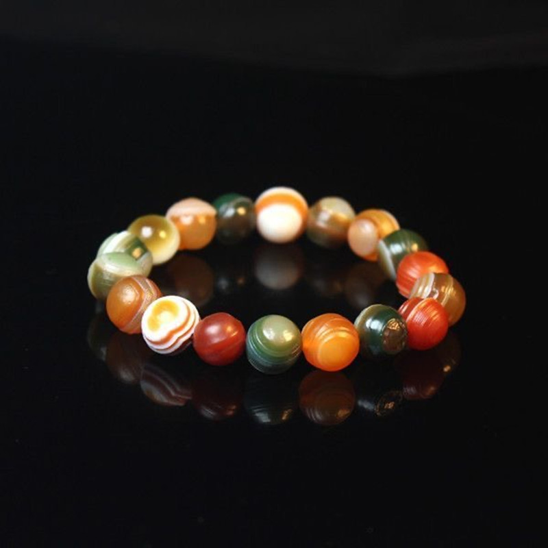 Knotting Cord Silk - Gobi Stone Alxa Colorful Thread Bracelet