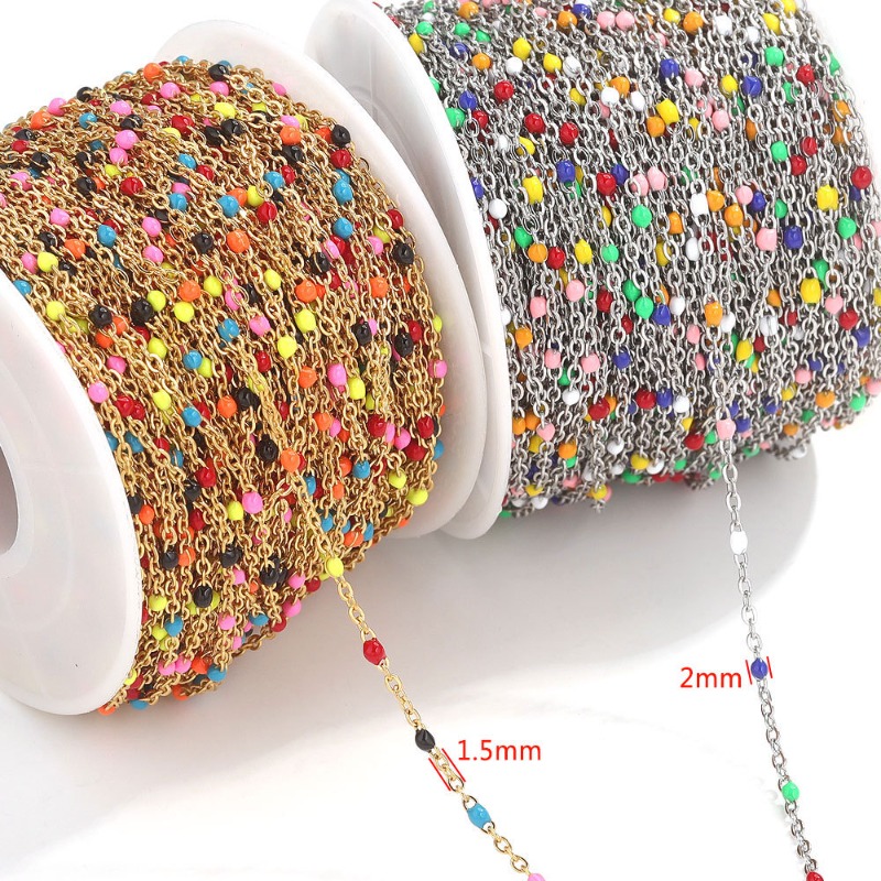 Cute Multicolored Gold Color S - Jewelry Making Store 评论和价格