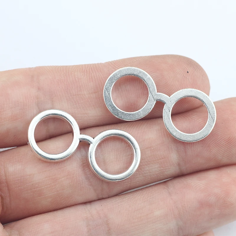 Newest 12 Pcs 14*30mm Zinc All - Jewelry Making Glasses 评论和价格