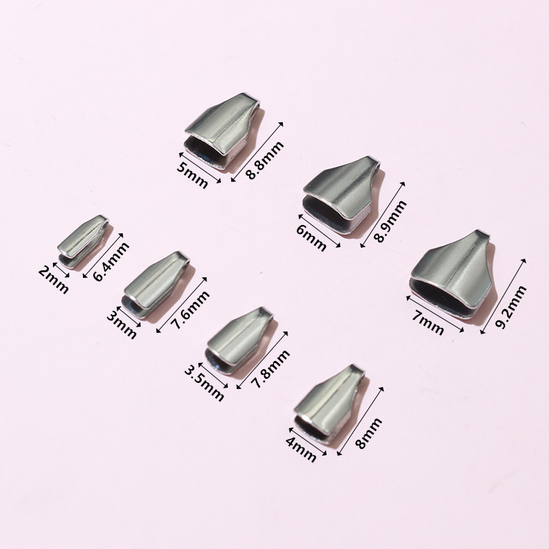 100pcs Stainless Steel 2-7mm F - Jewelry Making Metal 评论和价格