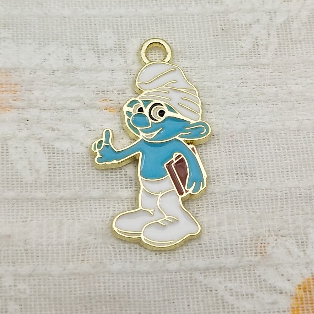 New 10Pcs Cartoon Enamel Alloy - Jewelry Making Store 评论和价格