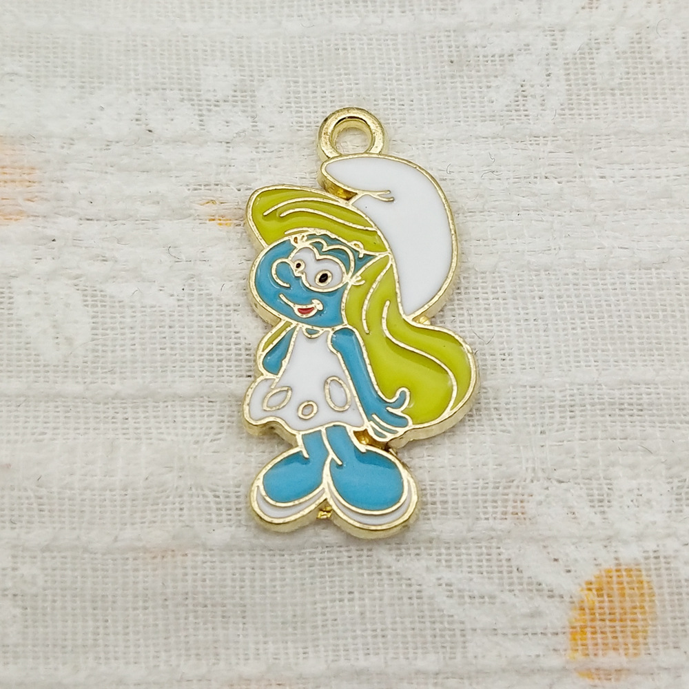 New 10Pcs Cartoon Enamel Alloy - Jewelry Making Store 评论和价格