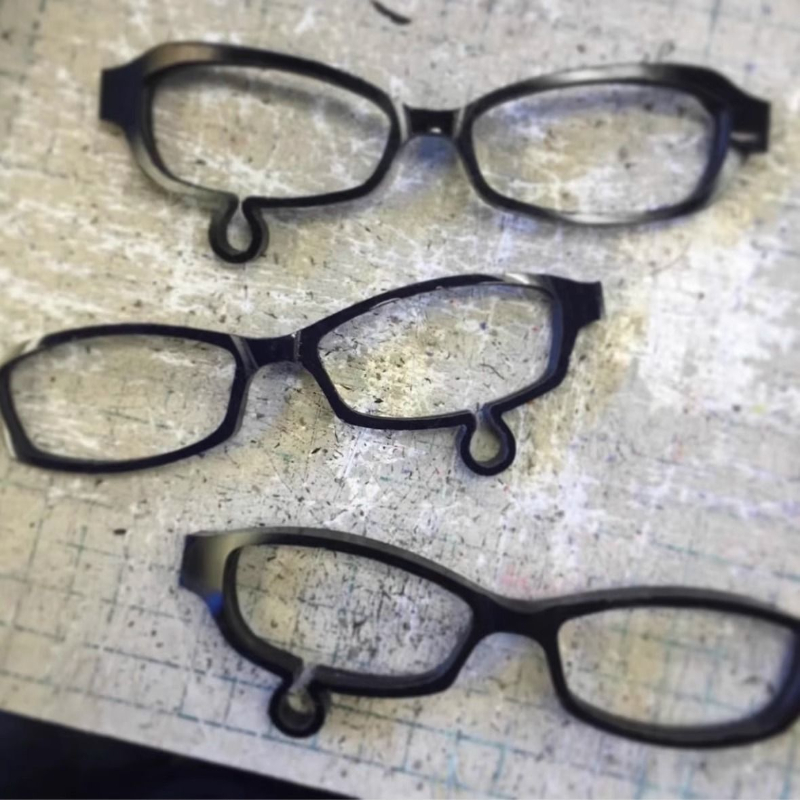 Anime Y2K Cosplay Glasses With - Jewelry Making Glasses 评论和价格