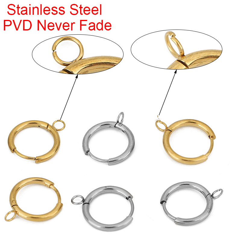 10pcs PVD Never Fade Earrings  - Jewelry Making Designs 评论和价格