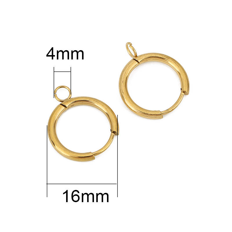 10pcs PVD Never Fade Earrings  - Jewelry Making Designs 评论和价格