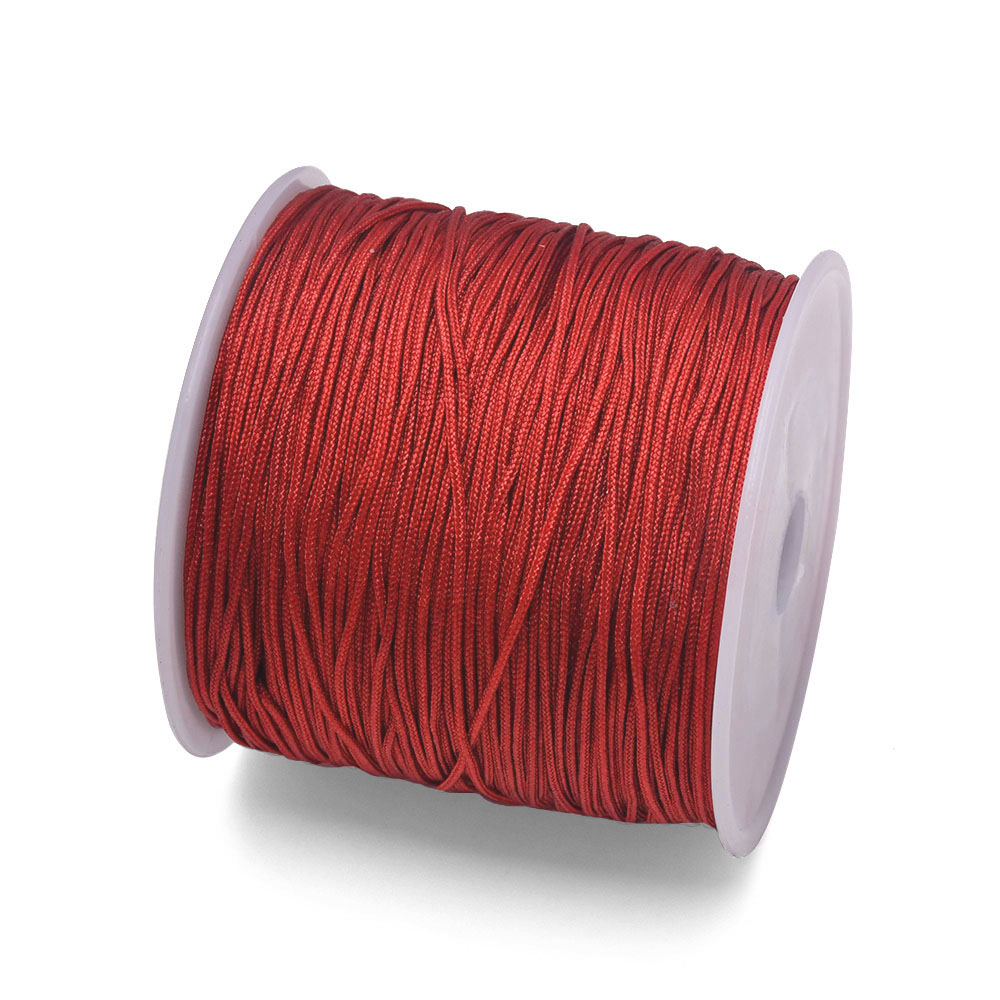 100Yards Craft Nylon Satin Cor - Knotting Cord Silk 评论和价格
