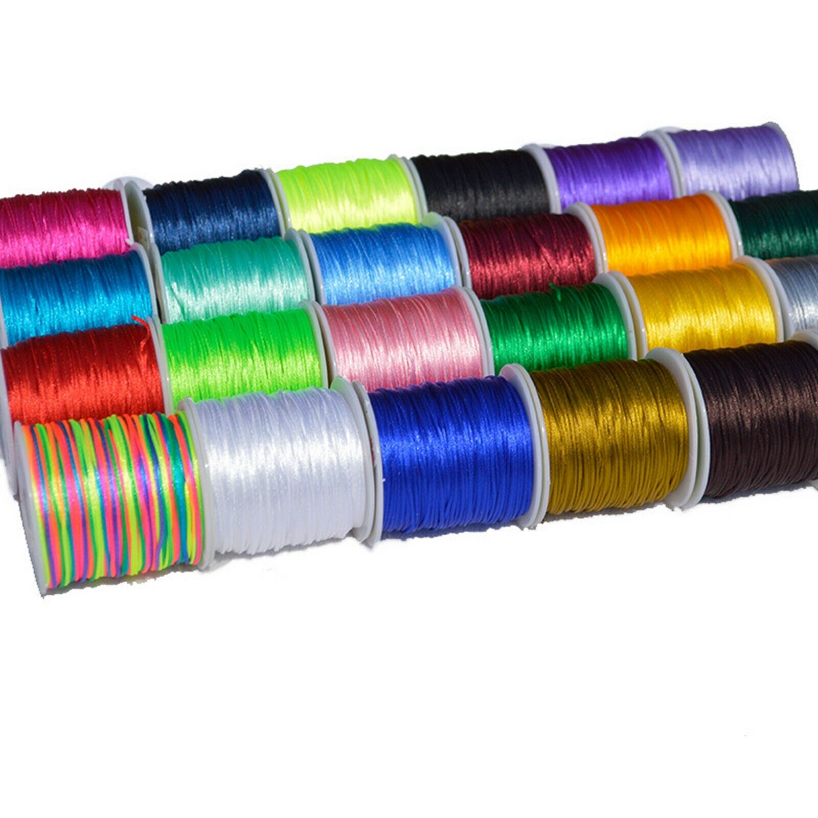 40 Meters Nylon Chinese Satin  - Knotting Cord Silk 评论和价格