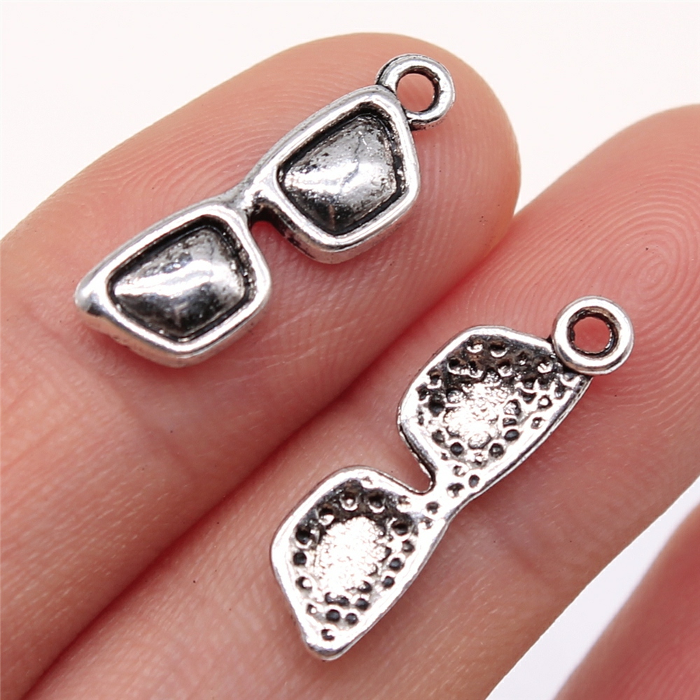 WYSIWYG 10pcs 21x7mm Glasses P - Jewelry Making Glasses 评论和价格