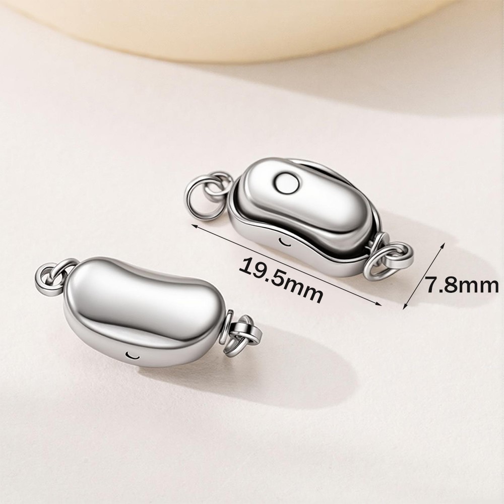 2pcs Stainless Steel Press Buc - Jewelry Making Metal 评论和价格