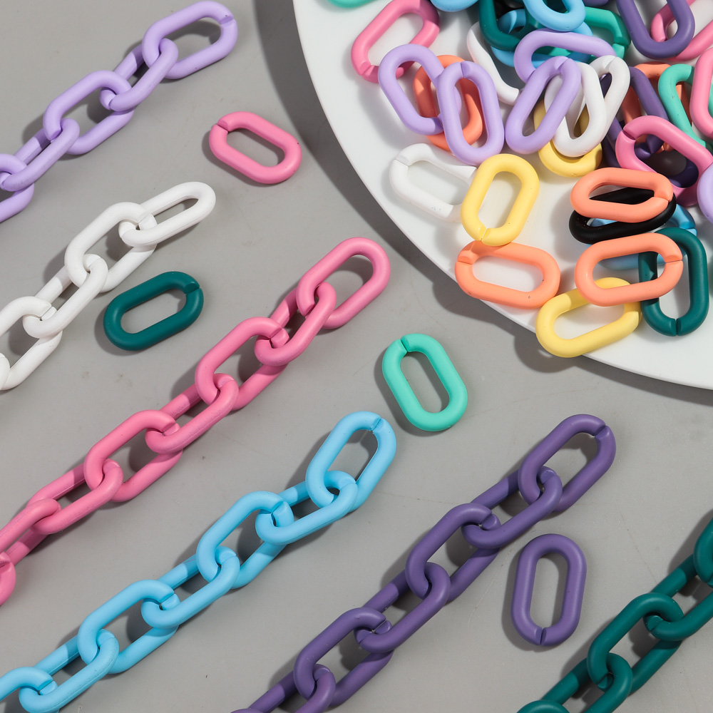 20pcs Acrylic 16x27mm Colorful - Jewelry Making Glasses 评论和价格
