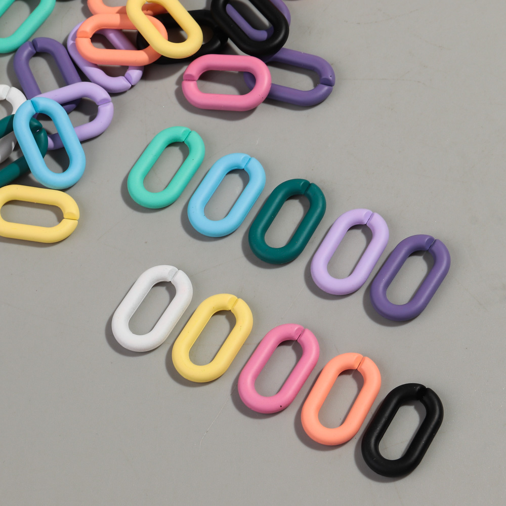 20pcs Acrylic 16x27mm Colorful - Jewelry Making Glasses 评论和价格