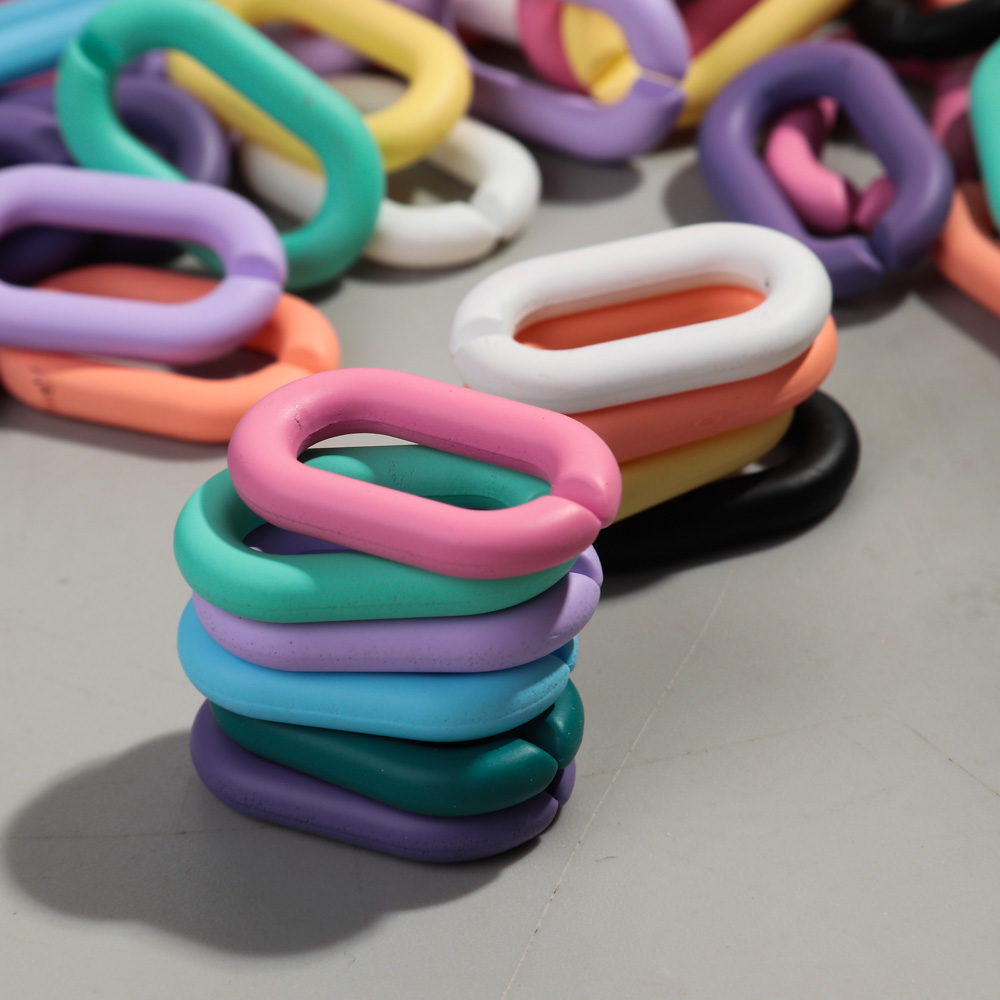 20pcs Acrylic 16x27mm Colorful - Jewelry Making Glasses 评论和价格