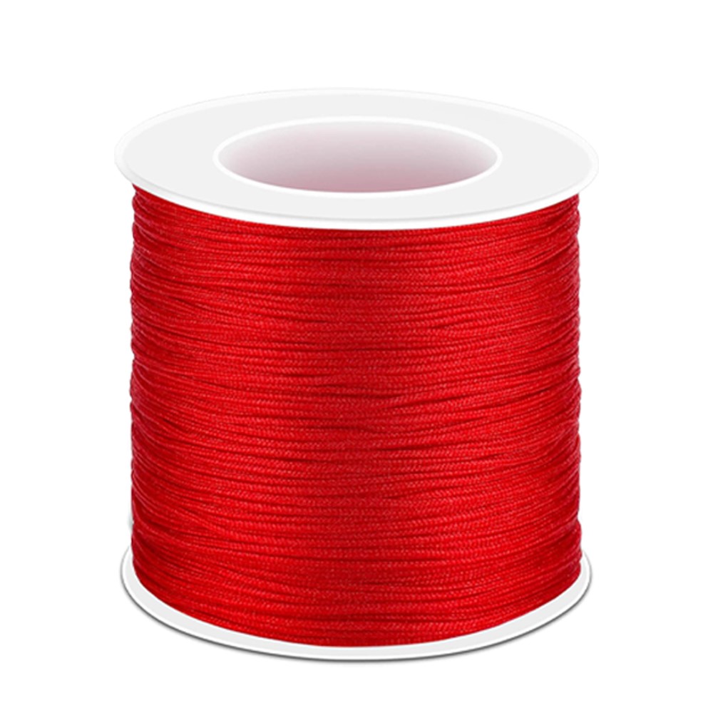 0.8/1.5mm Nylon Satin Cord Chi - Knotting Cord Silk 评论和价格
