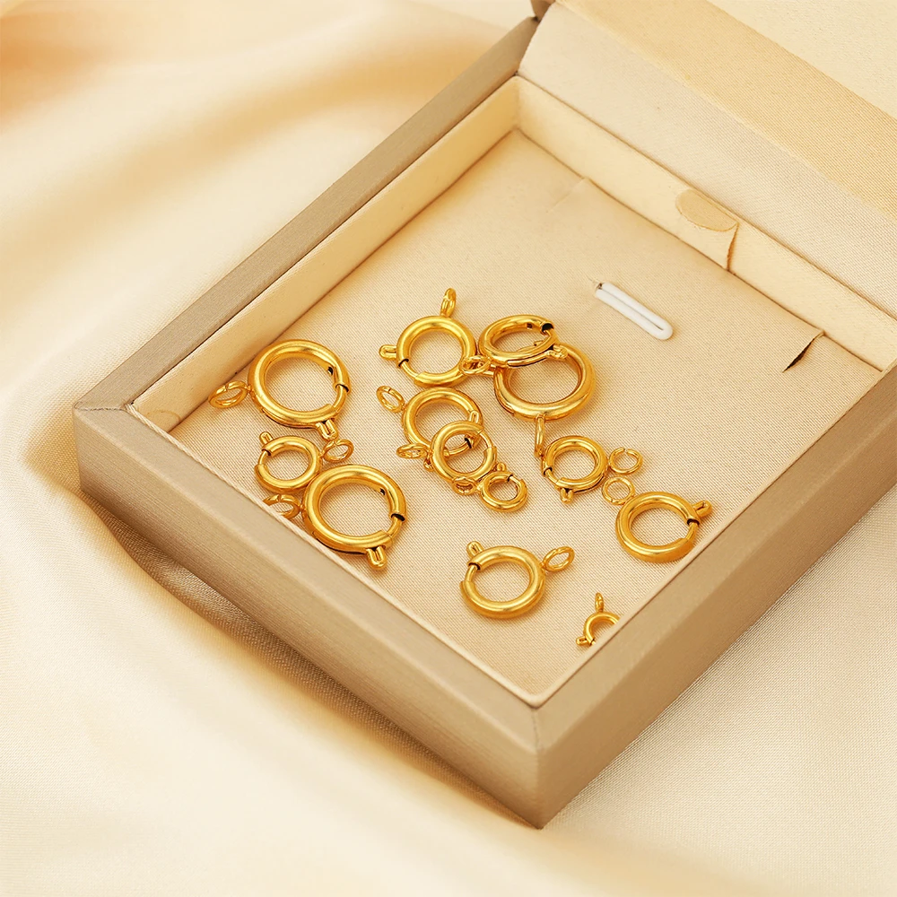 10pcs Stainless Steel Spring R - Jewelry Making Metal 评论和价格