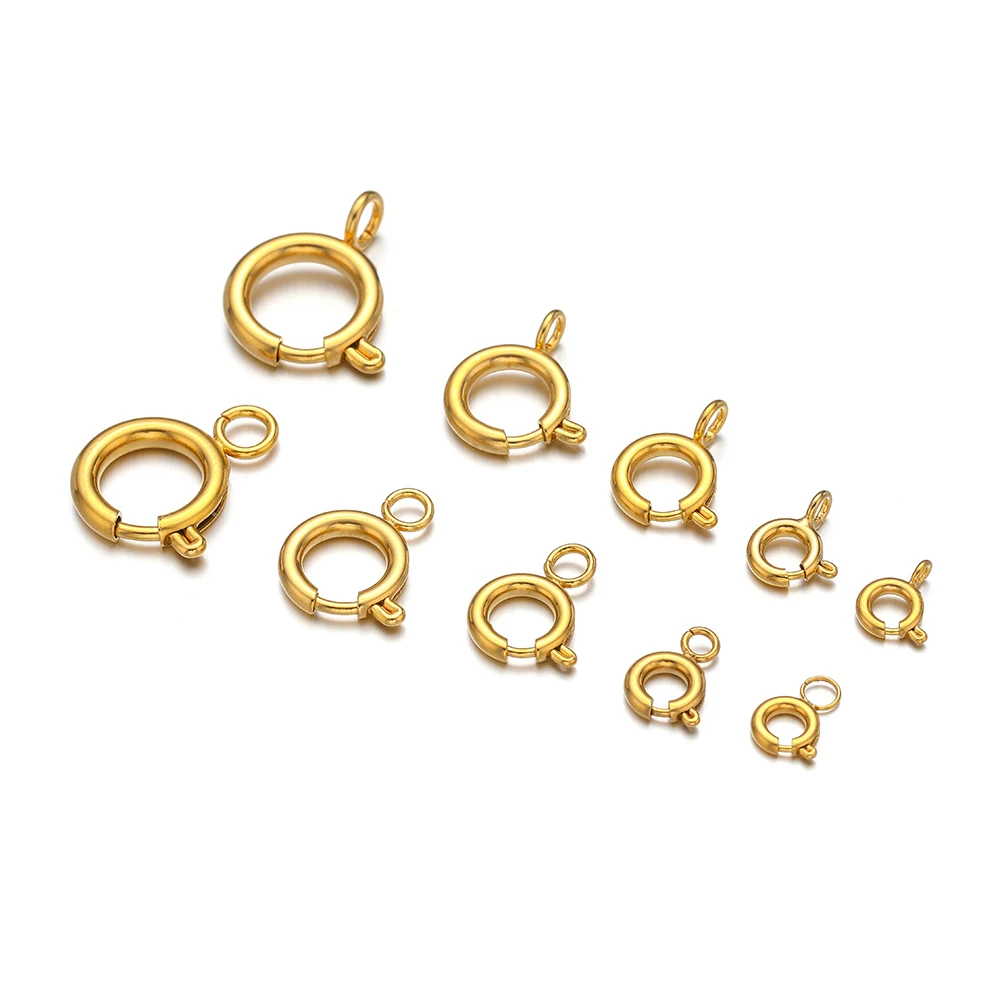 10pcs Stainless Steel Spring R - Jewelry Making Metal 评论和价格