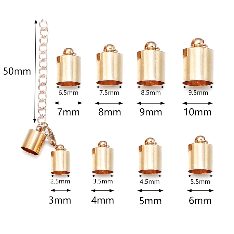 10Sets Leather Cord End Caps W - Jewelry Making Designs 评论和价格