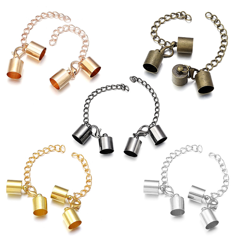 10Sets Leather Cord End Caps W - Jewelry Making Designs 评论和价格