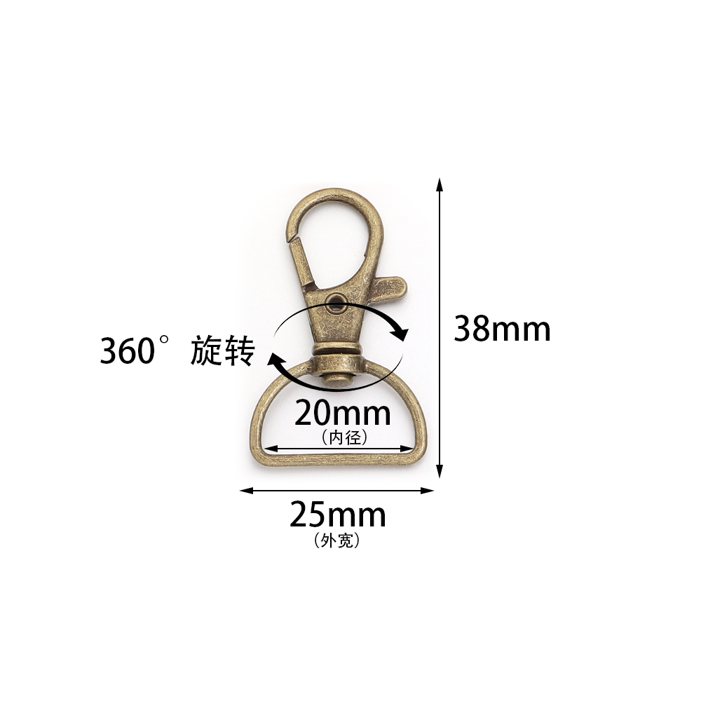 10pcs/lot Metal Swivel Clasps  - Jewelry Making Metal 评论和价格