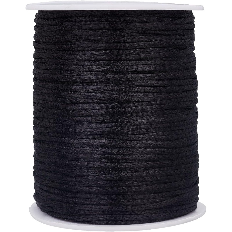 106 Yards Rattail Satin Cords  - Knotting Cord Silk 评论和价格