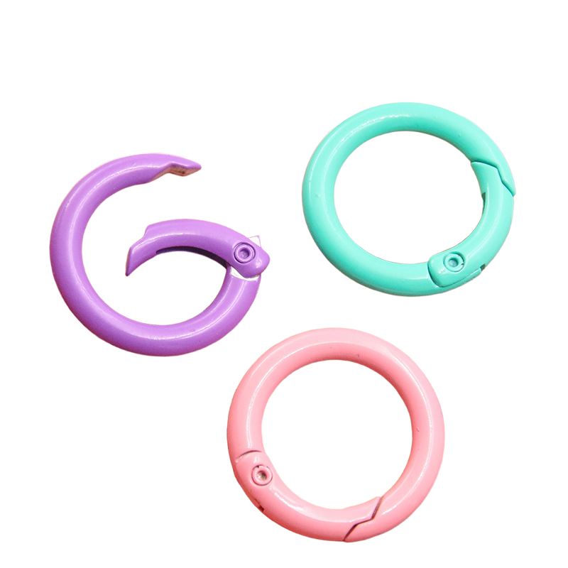 5-20pcs Colorful Spring O Ring - Jewelry Making Metal 评论和价格