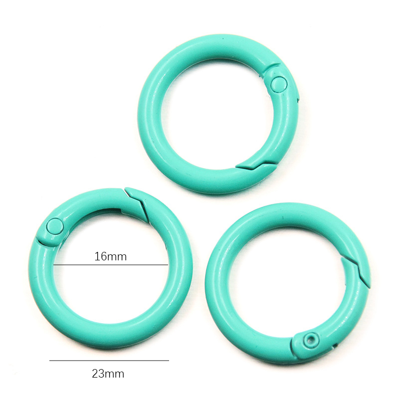 5-20pcs Colorful Spring O Ring - Jewelry Making Metal 评论和价格