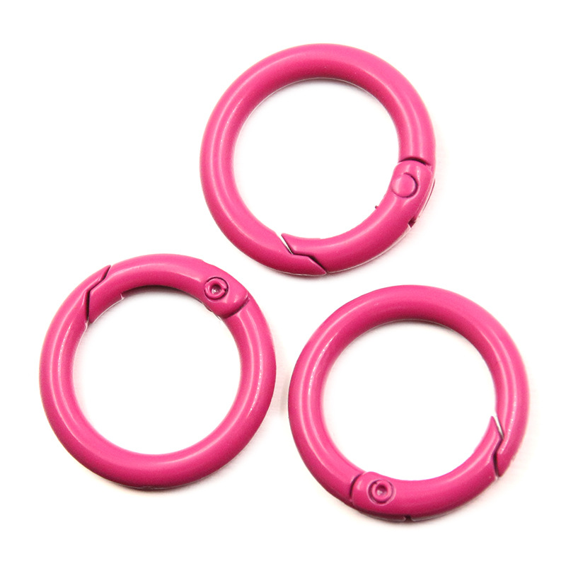 5-20pcs Colorful Spring O Ring - Jewelry Making Metal 评论和价格