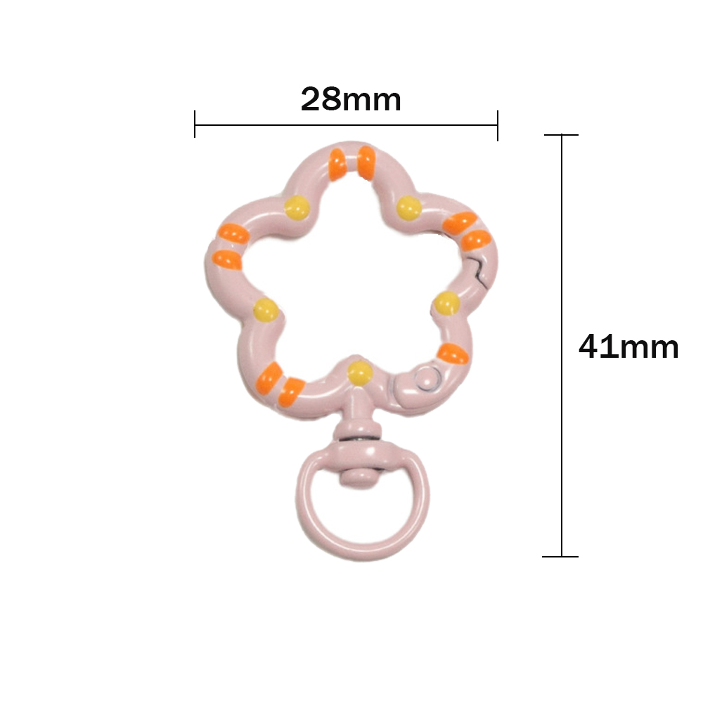5pcs Flower Metal Lobster Claw - Jewelry Making Designs 评论和价格