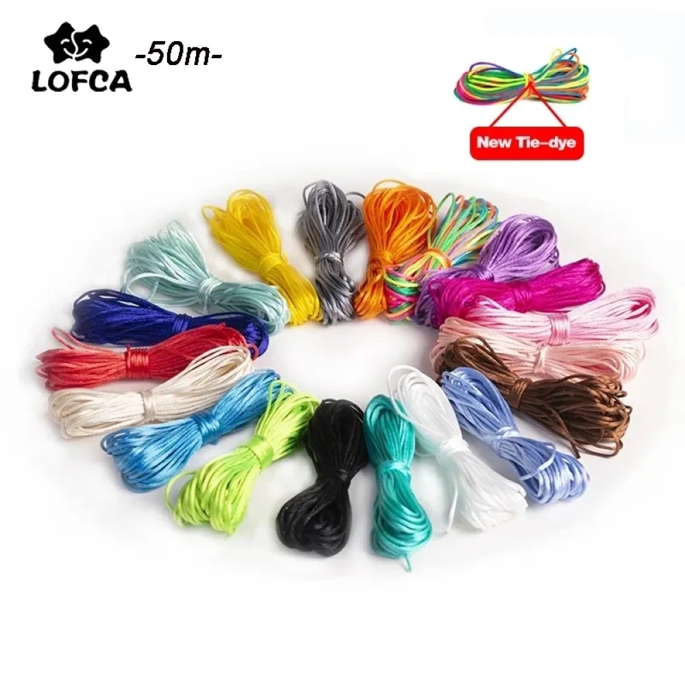 1.5mm Pacifier Clip Chain DIY  - Knotting Cord Silk 评论和价格