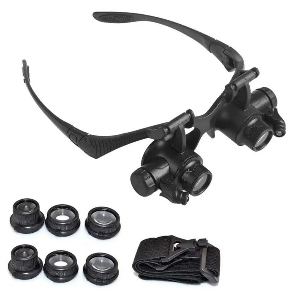 New Headband LED Light Glasses - Jewelry Making Glasses 评论和价格