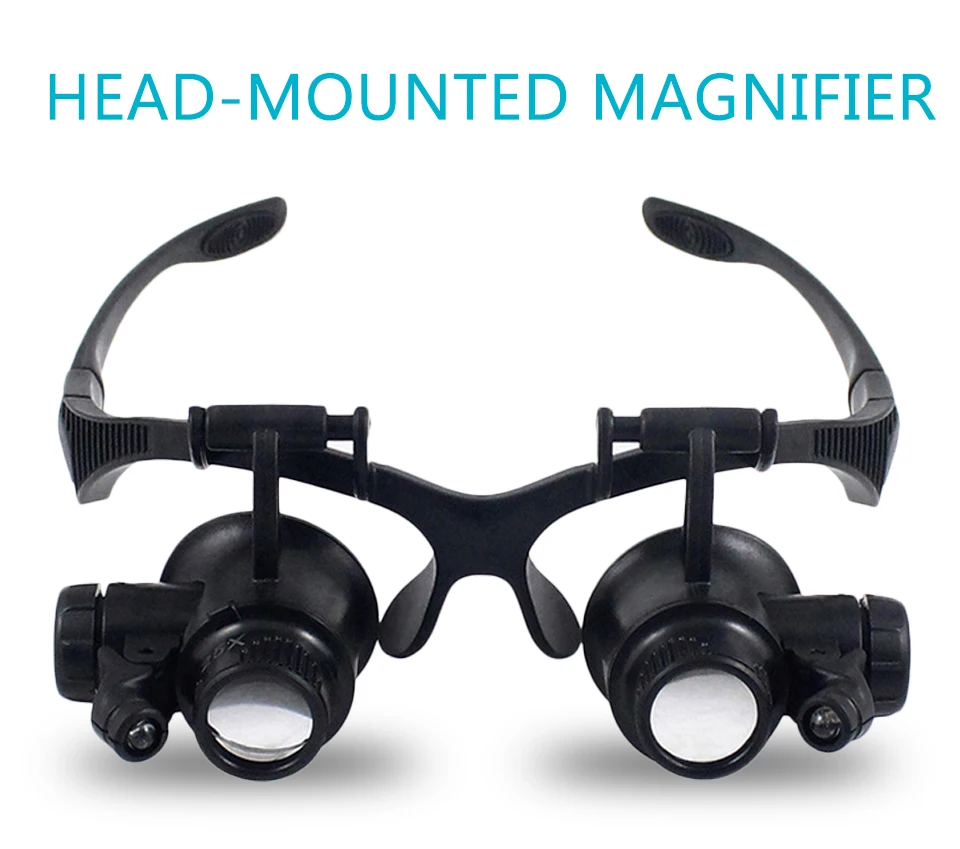 New Headband LED Light Glasses - Jewelry Making Glasses 评论和价格