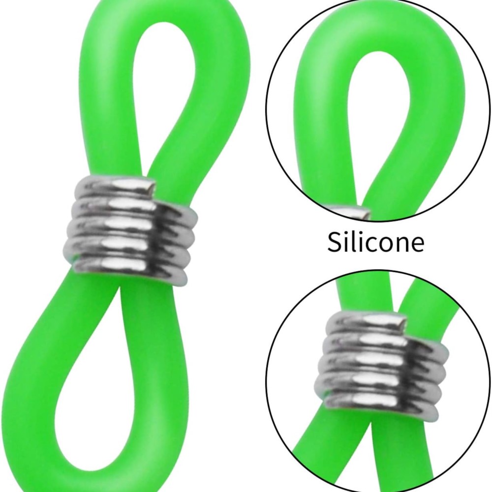 50pcs Adjustable Rubber Specta - Jewelry Making Glasses 评论和价格