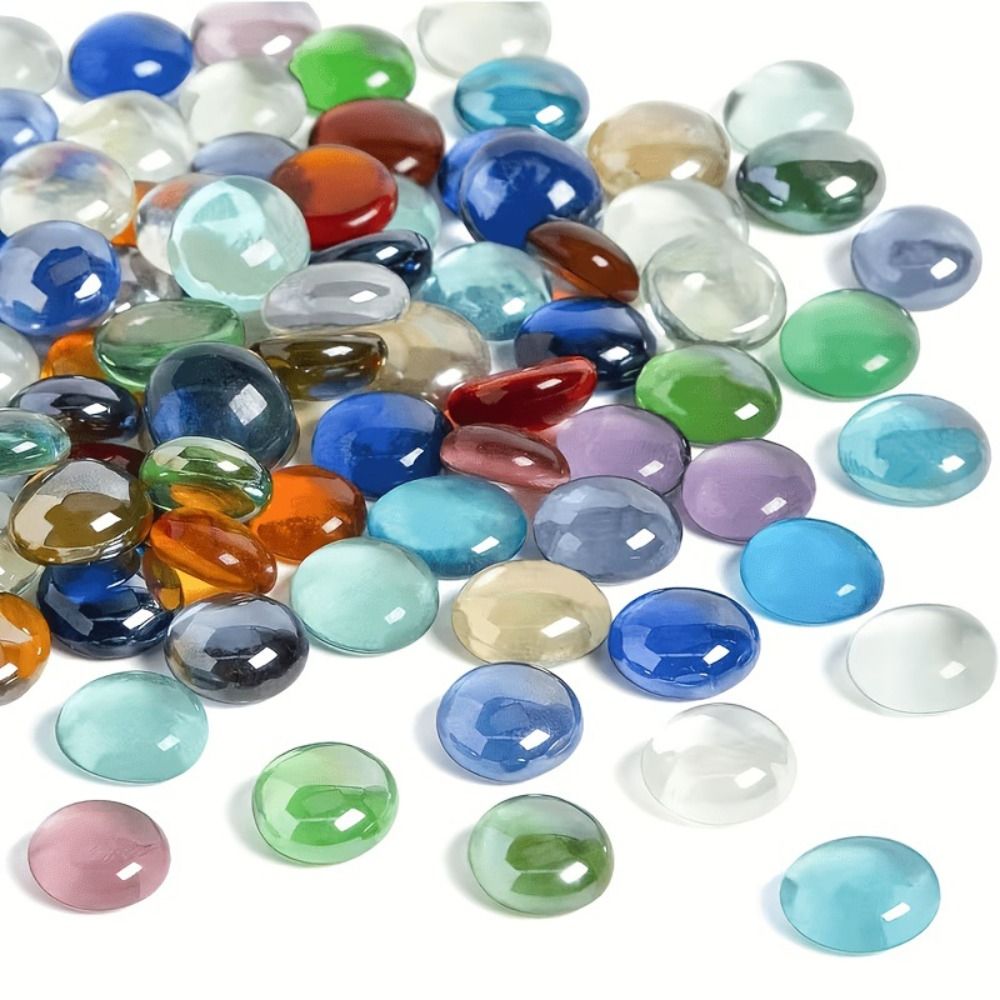 Glass Pebbles Vase Filler Bead - Crystal Bead Mix 评论和价格