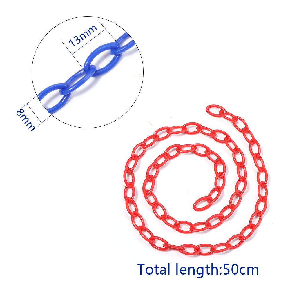 5pcs Width 8mm Length 50cm Col - Jewelry Making Glasses 评论和价格