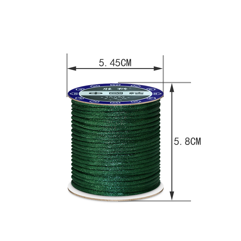 1.5mm 2mm 2.5mm Nylon Cotton B - Knotting Cord Silk 评论和价格