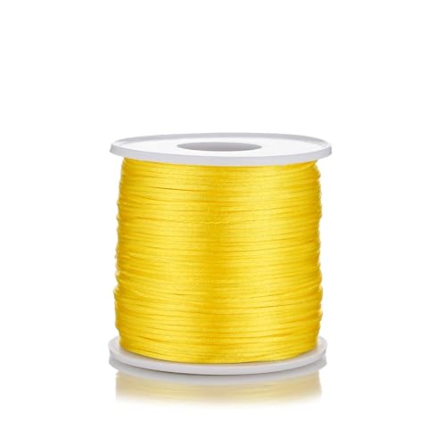 Nylon Satin Cord 1mm Rattail - - Knotting Cord Silk 评论和价格