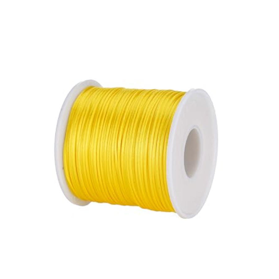 Nylon Satin Cord 1mm Rattail - - Knotting Cord Silk 评论和价格