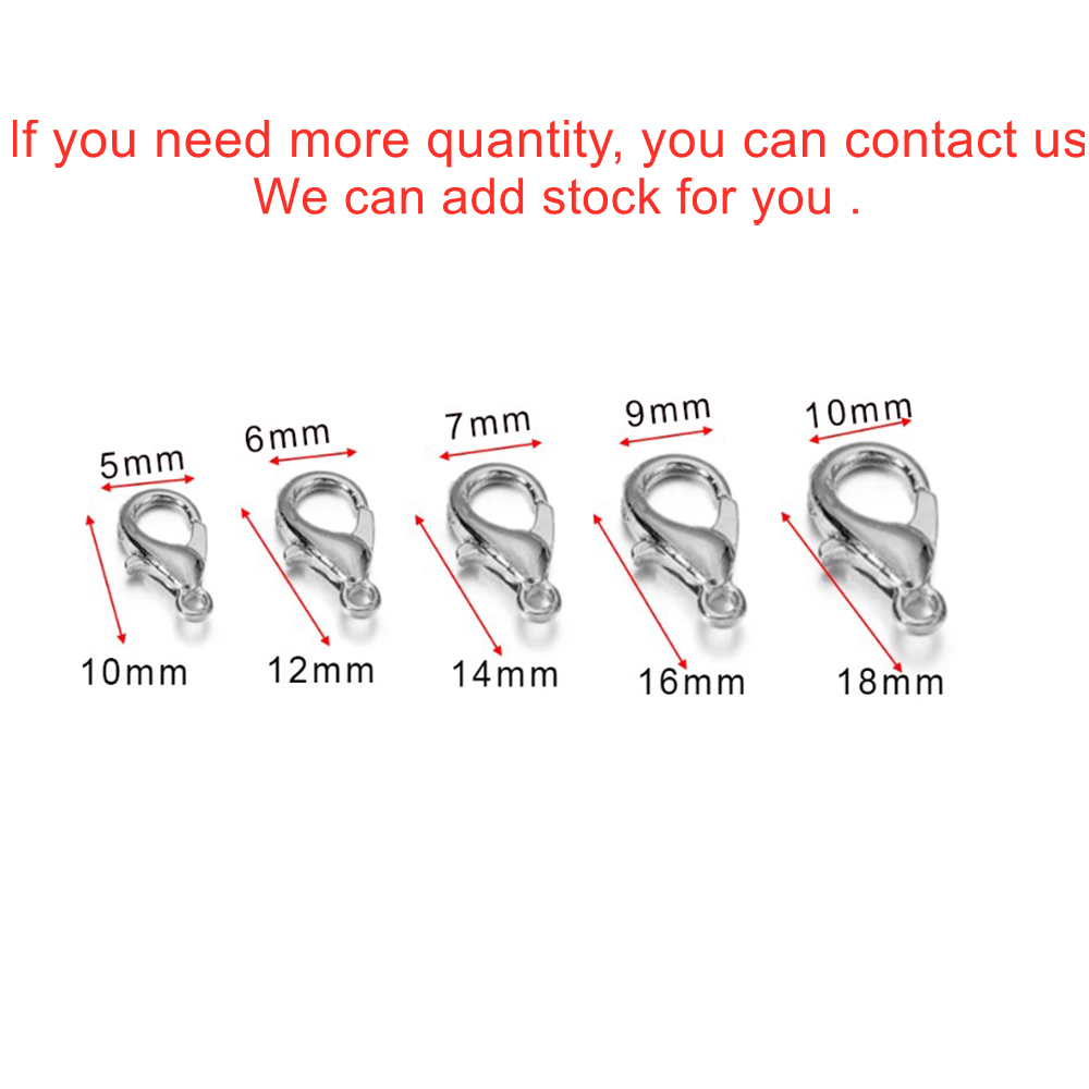 10pcs Multiple Size Lobster Cl - Jewelry Making Designs 评论和价格