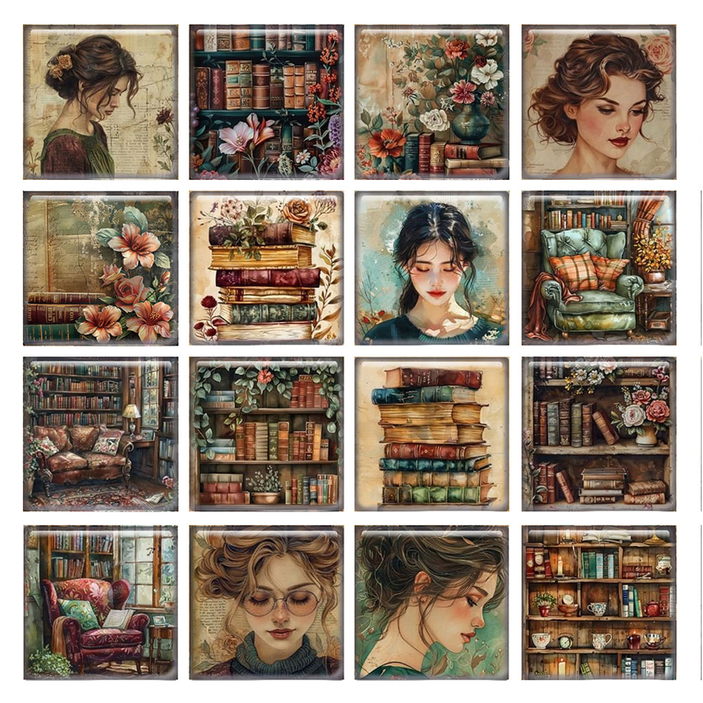 10pcs/lots Retro Love to Read  - Jewelry Making Books 评论和价格