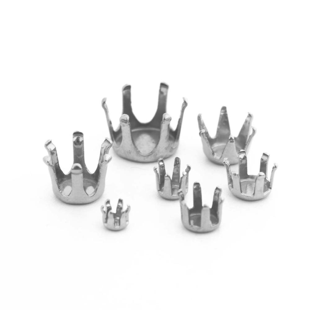 100pcs/Lot Stainless Steel Rou - Crystal Bead Mix 评论和价格