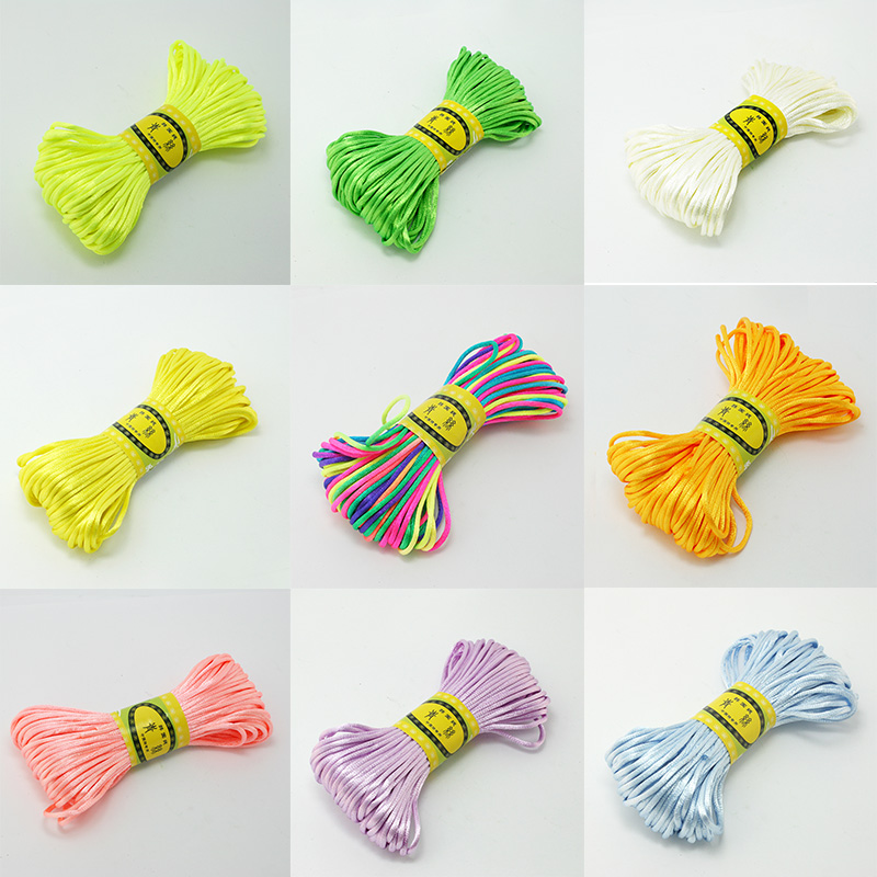 2.5mm 20m Satin Rattail Silk M - Knotting Cord Silk 评论和价格