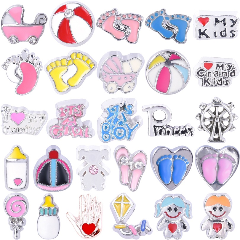40PC/lot baby boy girl floatin - Jewelry Making Books 评论和价格