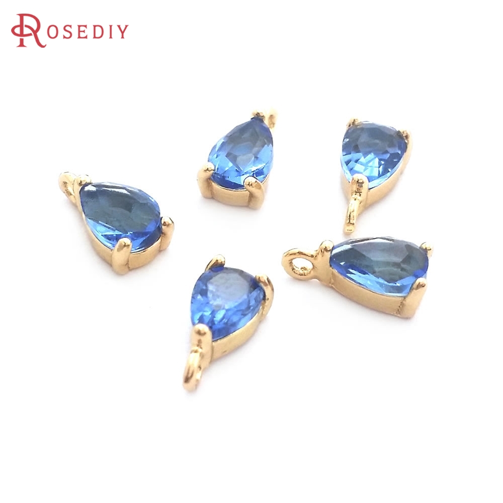 10PCS 4x6MM 7.5x3.5MM 18K Gold - Jewelry Making Store 评论和价格