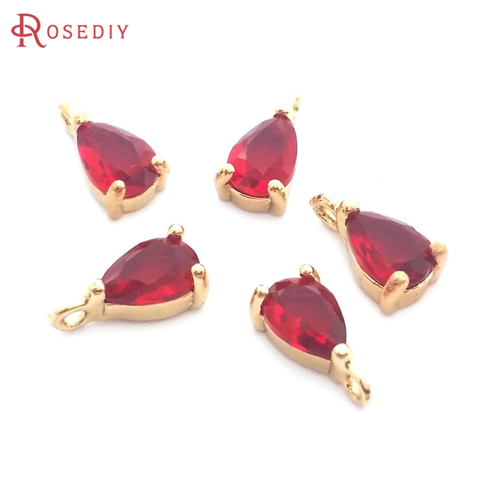 10PCS 4x6MM 7.5x3.5MM 18K Gold - Jewelry Making Store 评论和价格
