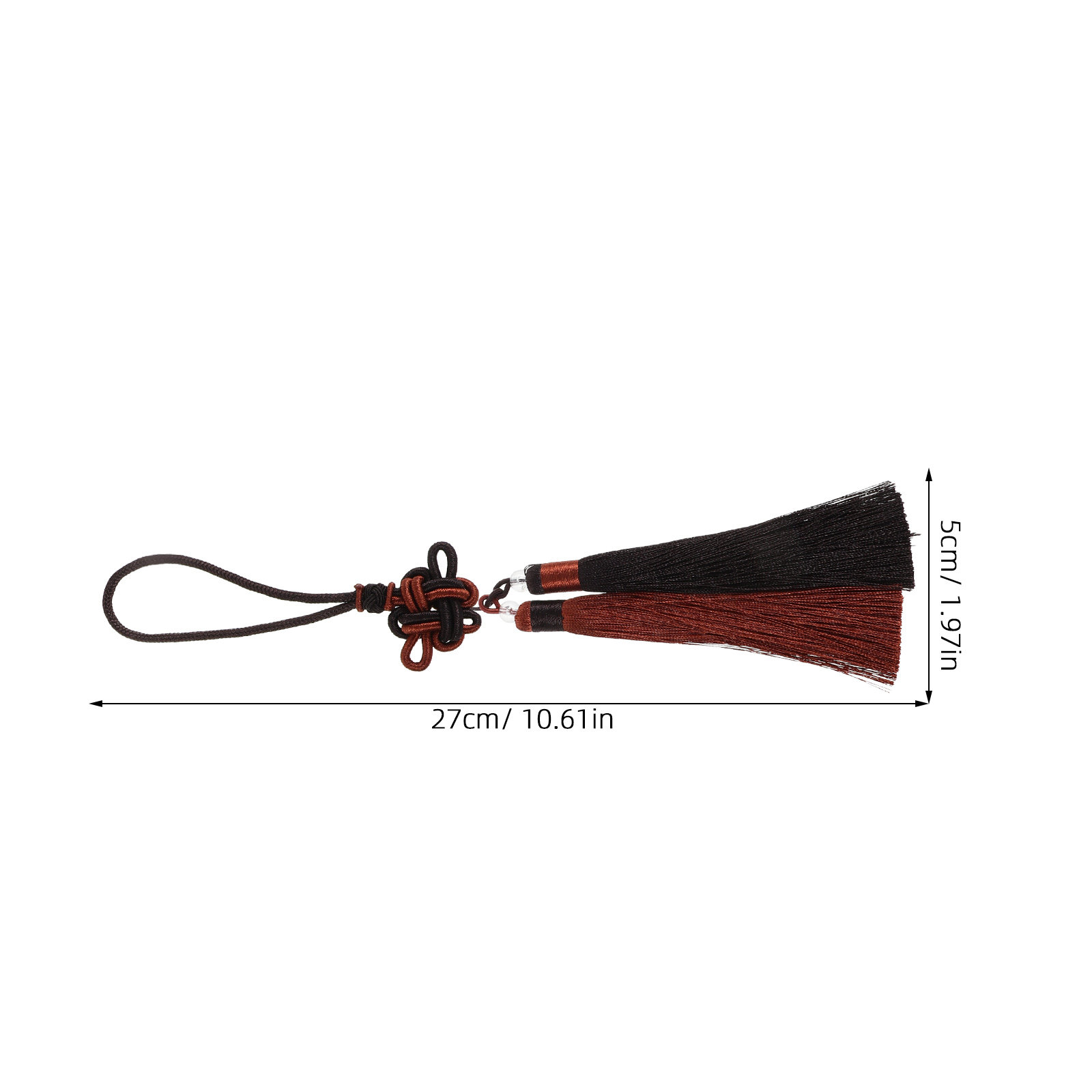 2Pcs Chinese Sword Tassel Silk - Knotting Cord Silk 评论和价格